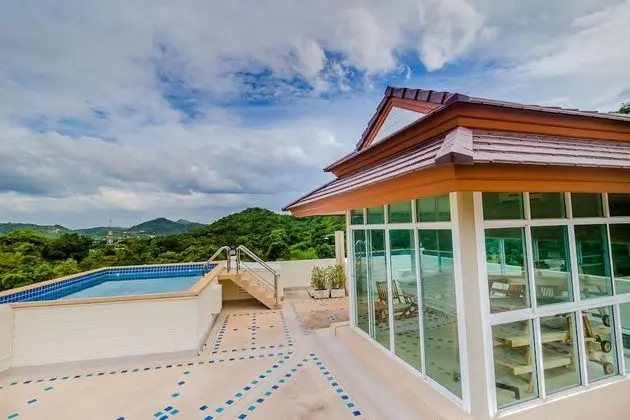 Çatı Katı Süiti (Penthouse), 3 Yatak Odası, Deniz Manzaralı