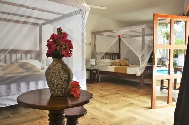 Standard Üç Kişilik Oda, Veranda, Havuz Manzaralı