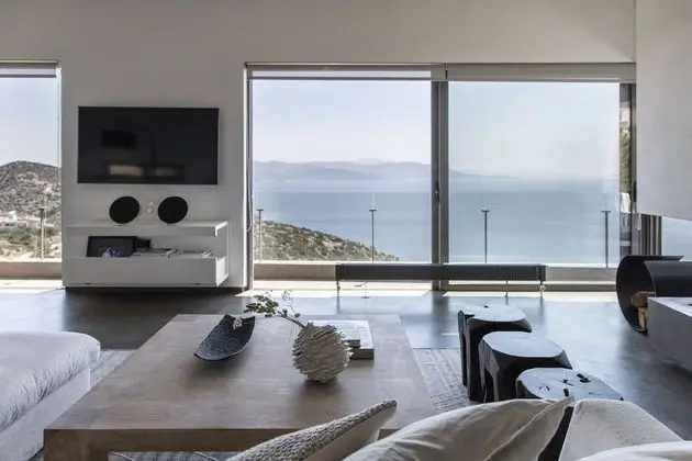 Executive Villa, 2 Yatak Odası, Kişiye Özel Havuzlu, Deniz Manzaralı