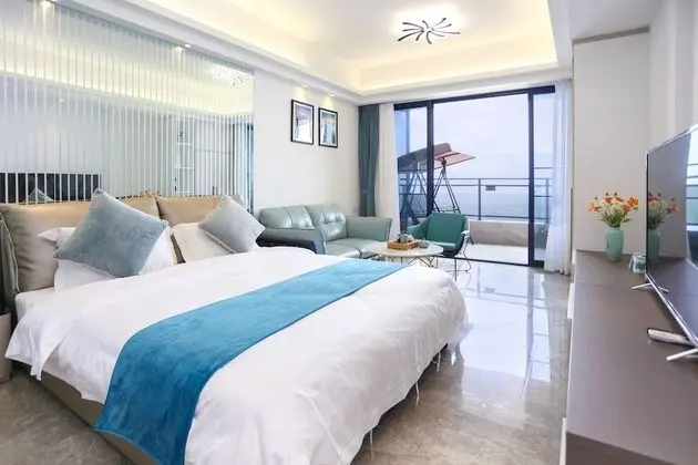 Deluxe Tek Büyük Yataklı Oda, Deniz Manzaralı