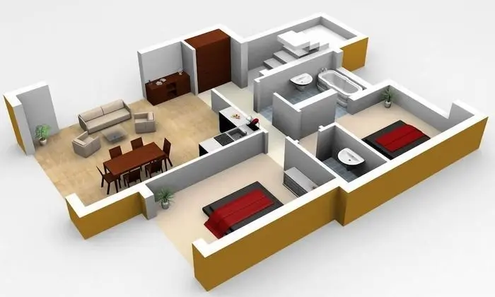 Apart Daire, 2 Yatak Odası, Balkon, Deniz Manzaralı