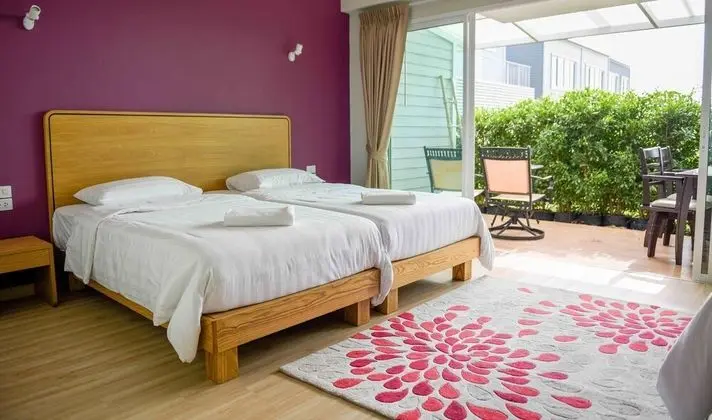 Deluxe Üç Kişilik Oda, Veranda