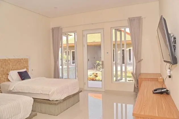 Deluxe Tek Büyük veya İki Ayrı Yataklı Oda, Bahçe Manzaralı