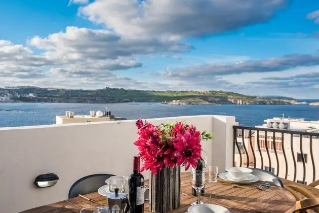 Panoramic Çatı Katı Süiti (Penthouse), 2 Yatak Odası, Okyanus Manzaralı