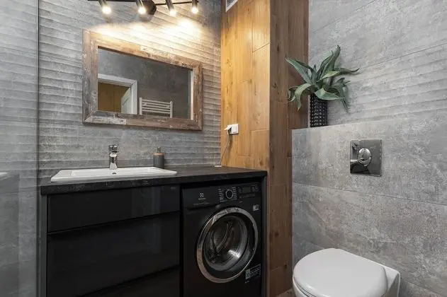 Design Apart Daire, 1 Büyük (Queen) Boy Yatak ve Çekyat