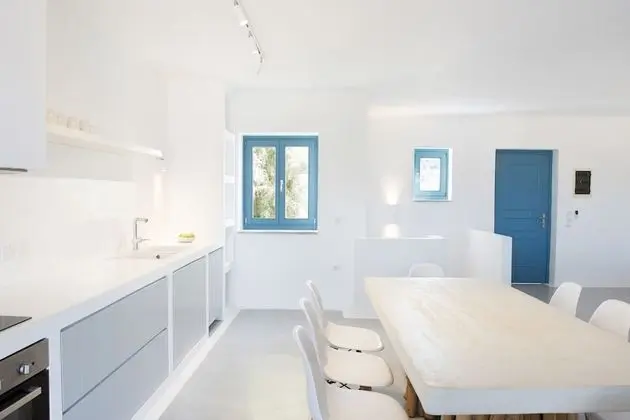 Dubleks, 3 Yatak Odası, Deniz Manzaralı, Denize Sıfır (Blue House 120m2)
