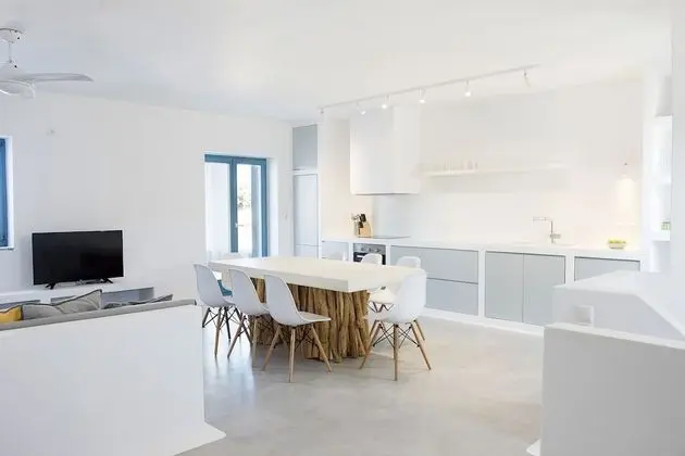 Dubleks, 3 Yatak Odası, Deniz Manzaralı, Denize Sıfır (Blue House 120m2)