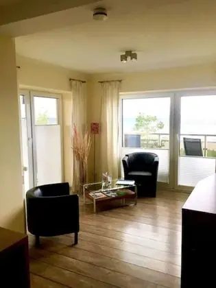 Tek Büyük Yataklı Oda, Balkon, Plaj Manzaralı (Nr. 1)