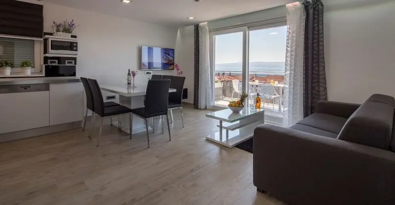 Deluxe Apart Daire, 2 Yatak Odası, Balkon, Deniz Manzaralı