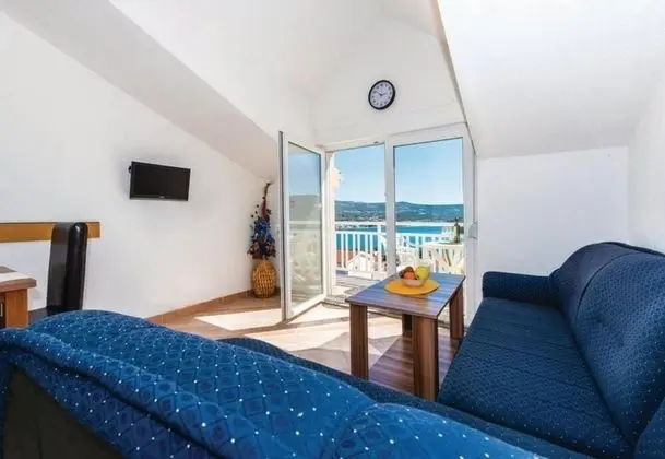 Standard Apart Daire, 1 Çift Kişilik Yatak ve Çekyat (Seaview Apartment Leko Rogoznica - A3)