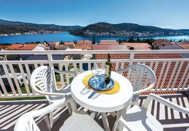 Standard Apart Daire, 1 Çift Kişilik Yatak ve Çekyat (Seaview Apartment Leko Rogoznica - A3)