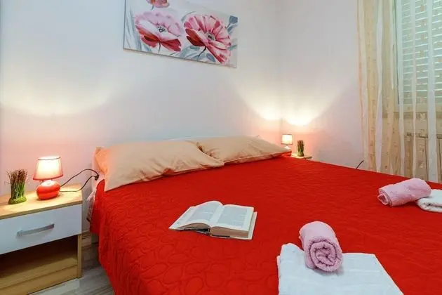 Family Apart Daire, Birden Çok Yatak, 2 Banyolu, Bahçeli (Seaview Apartment Tina Krk island)