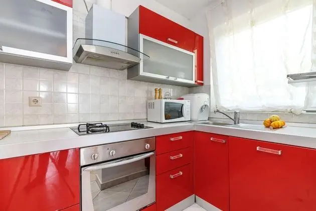 Family Apart Daire, Birden Çok Yatak, 2 Banyolu, Bahçeli (Seaview Apartment Tina Krk island)