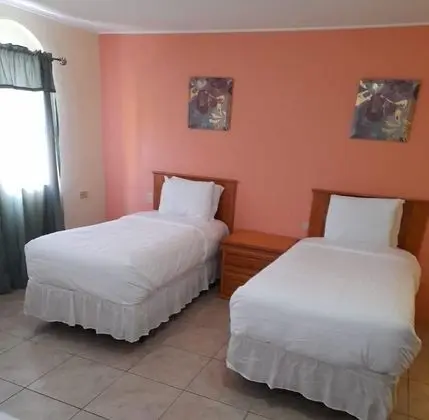 Oda, 2 Tek Kişilik Yatak, Buzdolabı, Avlu
