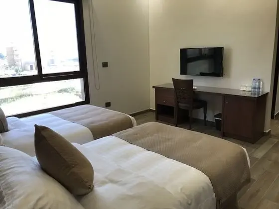 Deluxe İki Ayrı Yataklı Oda, 2 Tek Kişilik Yatak, Kısmi Deniz Manzaralı