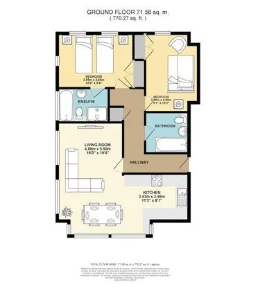 City Apart Daire, 2 Yatak Odası, Deniz Manzaralı