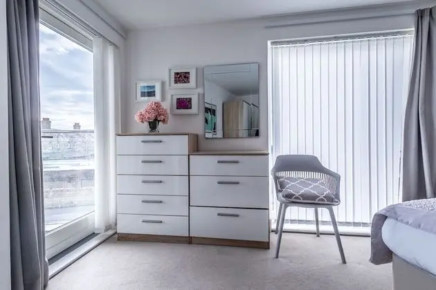 Luxury Apart Daire, 2 Yatak Odası, Deniz Manzaralı (near beach and city center)