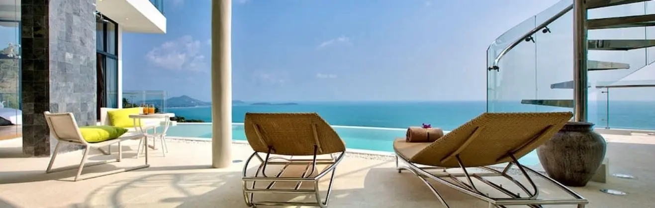 Luxury Private Pools Seaview Villa (3 Bedroom Option)