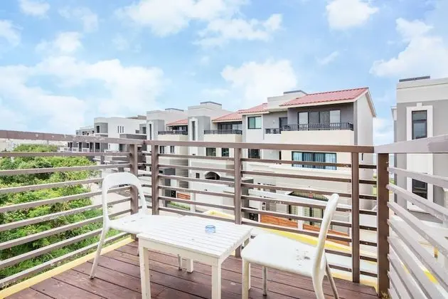 Tek Büyük Yataklı Oda, 1 Büyük (Queen) Boy Yatak, Balkon, Plaj Manzaralı