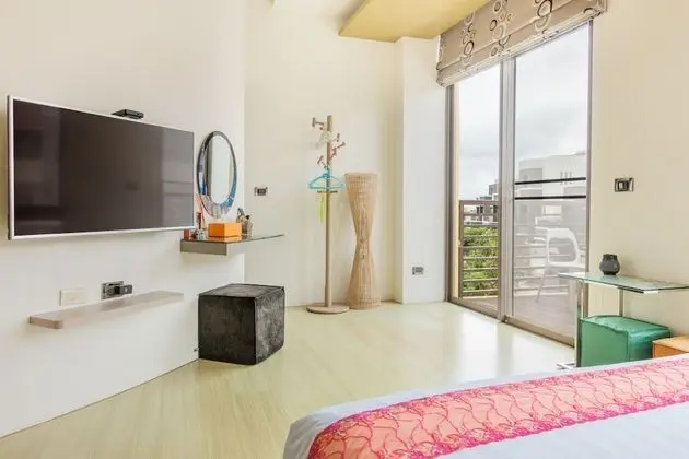 Tek Büyük Yataklı Oda, 1 Büyük (Queen) Boy Yatak, Balkon, Plaj Manzaralı