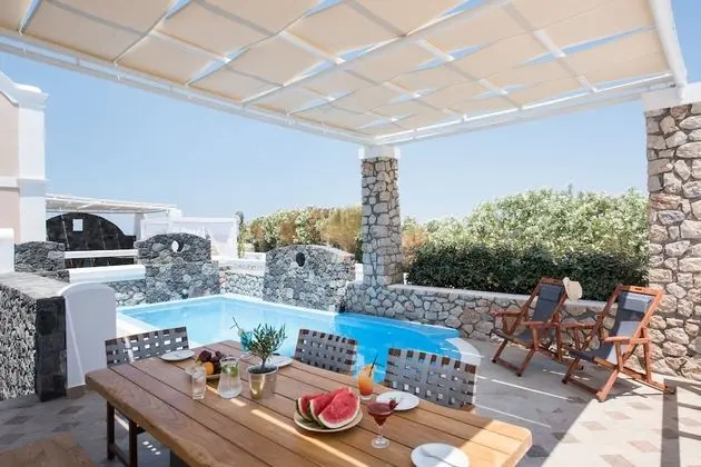 Villa, 2 Yatak Odası, Kişiye Özel Havuzlu (Thirasia)
