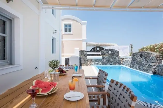 Villa, 2 Yatak Odası, Kişiye Özel Havuzlu (Thirasia)