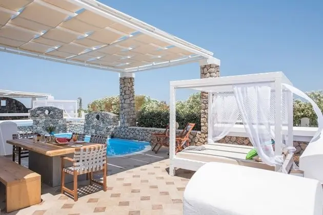 Villa, 2 Yatak Odası, Kişiye Özel Havuzlu (Thirasia)