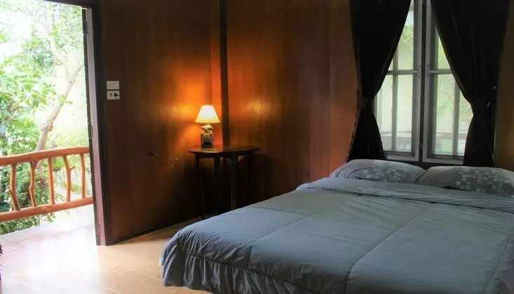 Deluxe Bungalov, 1 Çift Kişilik Yatak, Sigara İçilmez, Havuz Manzaralı