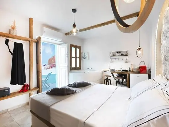 Comfort Stüdyo Süit, 1 En Büyük (King) Boy Yatak, Sıcak Su Havuzu, Deniz Manzaralı