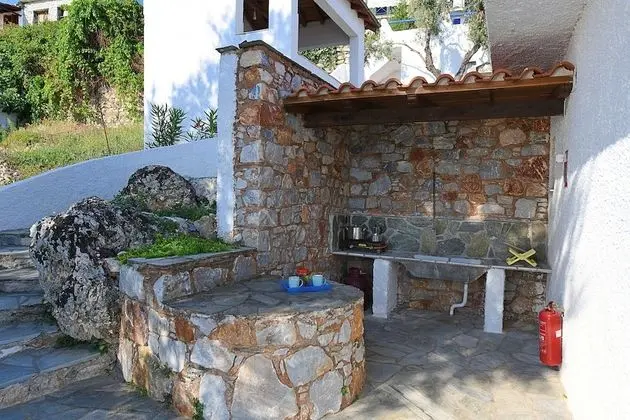 Panoramic Villa, 1 Yatak Odası, Küçük Mutfak, Deniz Manzaralı (Erika)