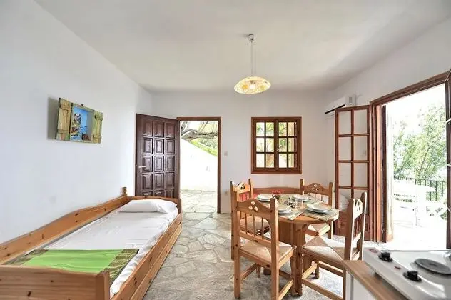 Panoramic Villa, 1 Yatak Odası, Küçük Mutfak, Deniz Manzaralı (Erika)