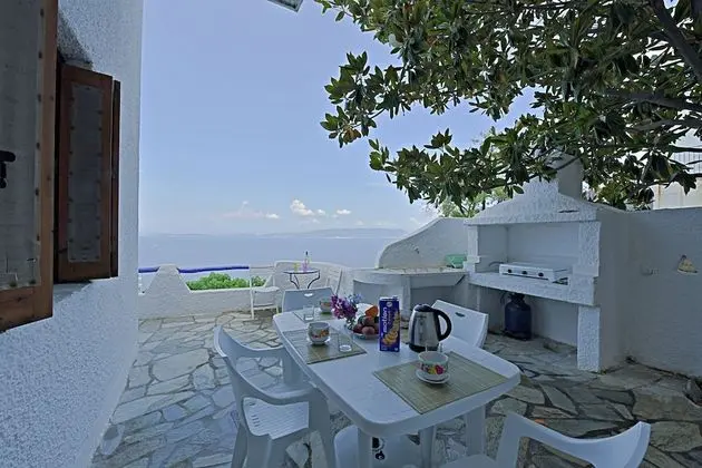 Panoramic Villa, 2 Yatak Odası, 2 Banyolu, Deniz Manzaralı (Viola)