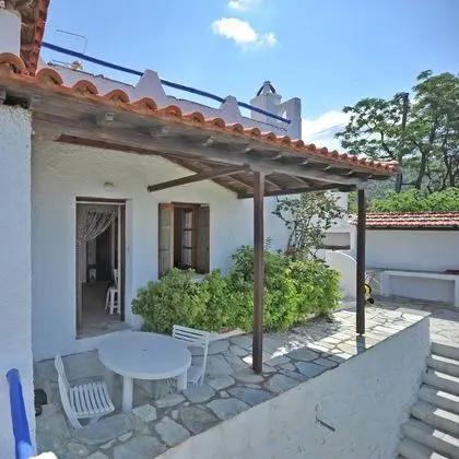 Panoramic Ev, 1 Yatak Odası, Küçük Mutfak, Deniz Manzaralı (Jasmine)