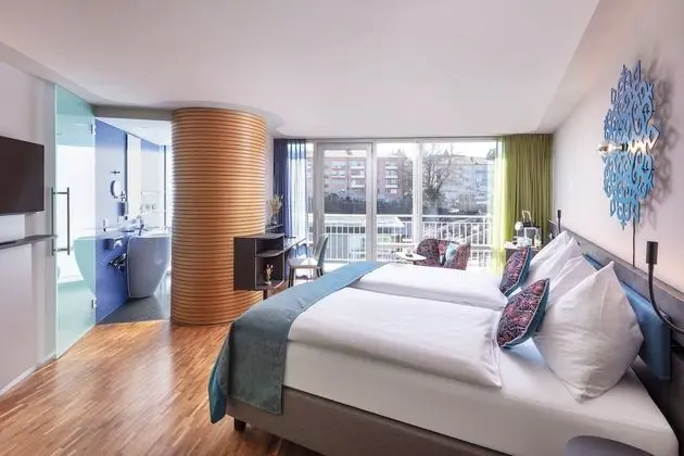 City Tek Büyük Yataklı Oda, Balkon