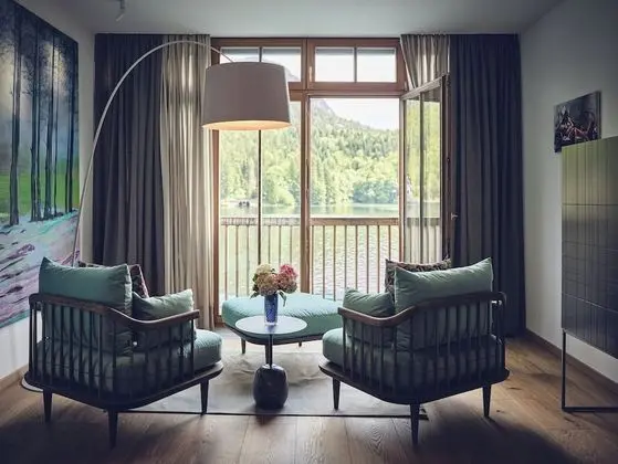 Superior Tek Büyük Yataklı Oda, Göl Manzaralı (Grundlsee)