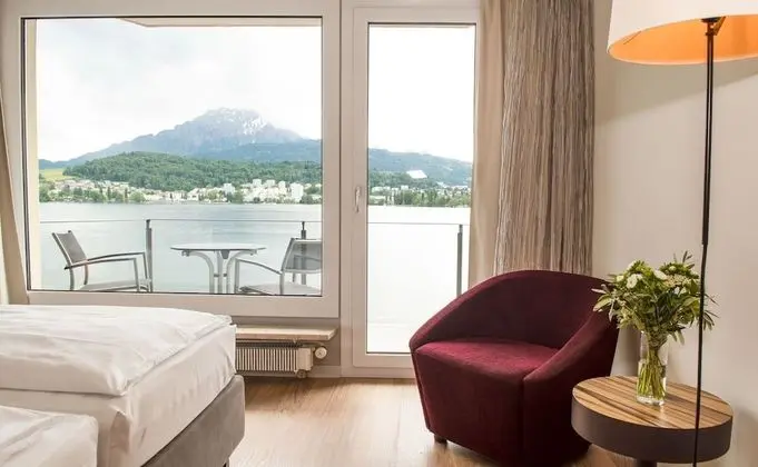Classic İki Ayrı Yataklı Oda, Balkon, Göl Manzaralı