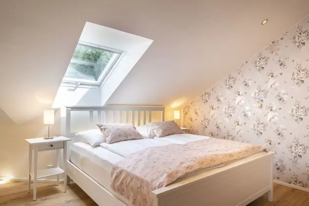 Premium Çatı Katı (Loft), Özel Banyo, Göl Manzaralı (Loft mit Traumausblick)