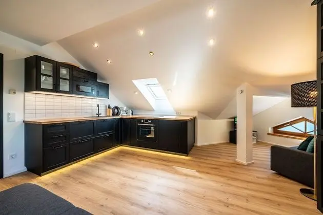 Premium Çatı Katı (Loft), Özel Banyo, Göl Manzaralı (Loft mit Traumausblick)