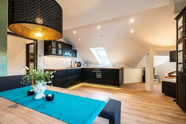 Premium Çatı Katı (Loft), Özel Banyo, Göl Manzaralı (Loft mit Traumausblick)