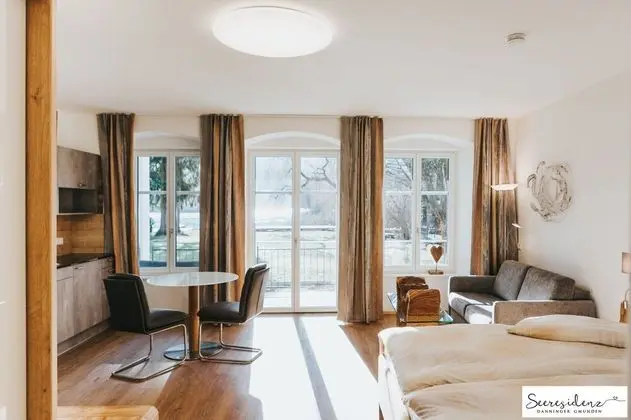 Deluxe Stüdyo, Teras, Göl Manzaralı (Schloss Ort I)