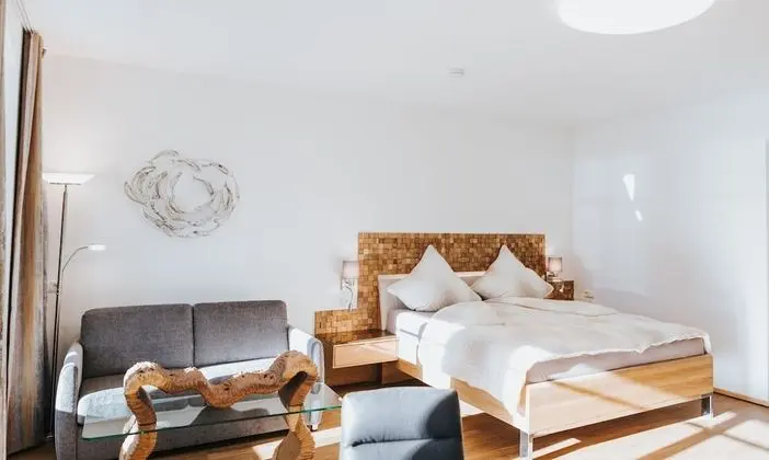 Deluxe Stüdyo, Teras, Göl Manzaralı (Schloss Ort I)