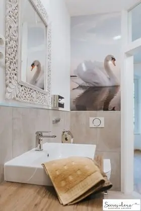 Deluxe Stüdyo, Teras, Göl Manzaralı (Schloss Ort I)
