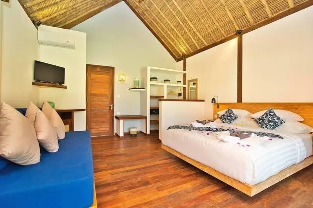 Superior Bungalov, Bahçe Manzaralı