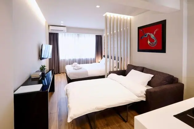 Superior Stüdyo Süit, 1 Büyük (Queen) Boy Yatak ve Çekyat, Şehir Manzaralı