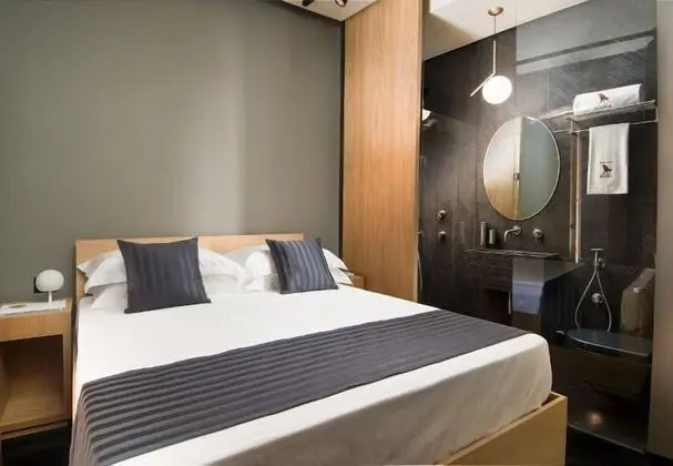 Design Tek Büyük Yataklı Oda, 1 Büyük (Queen) Boy Yatak, Özel Banyo, Kule