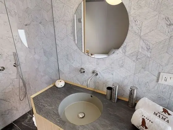 Design Tek Büyük Yataklı Oda, 1 Büyük (Queen) Boy Yatak, Özel Banyo, Kule