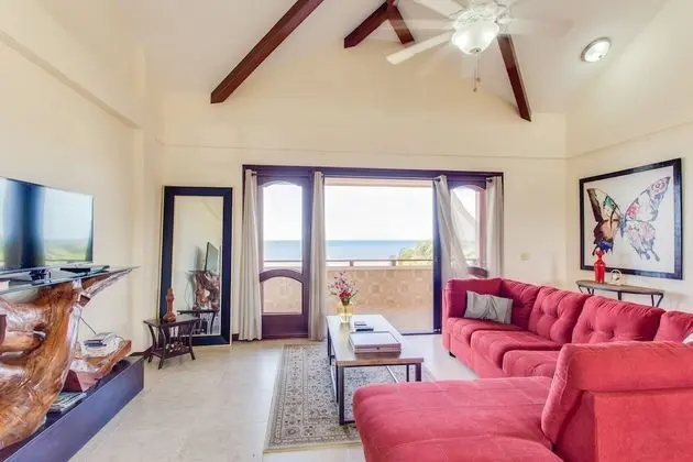 Luxury Çatı Katı Süiti (Penthouse), 3 Yatak Odası, Balkon, Denize Sıfır