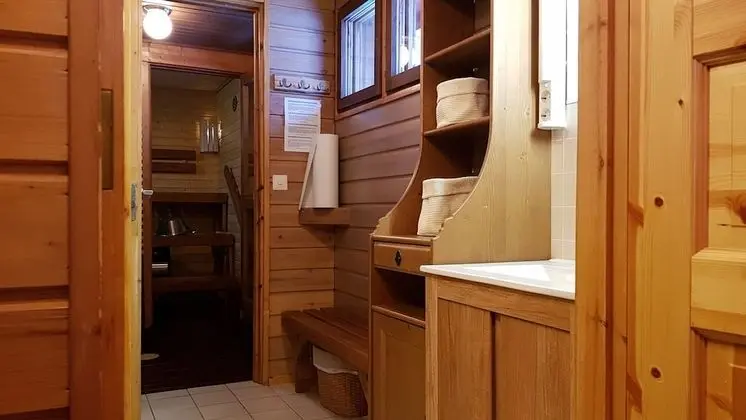 Kulübe, 2 Yatak Odası, Sauna