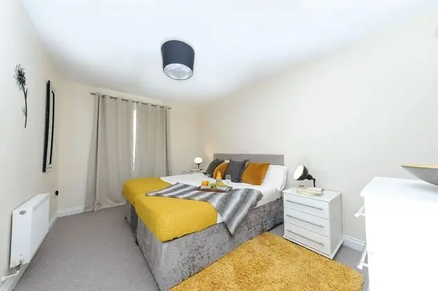 Luxury Apart Daire, Banyolu/Duşlu, Nehir Manzaralı (Hunters Wharf)