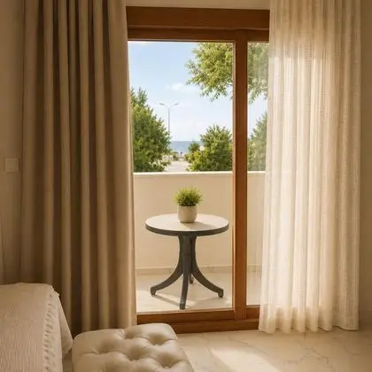 Deluxe Oda,Deniz Manzaralı,Balkonlu